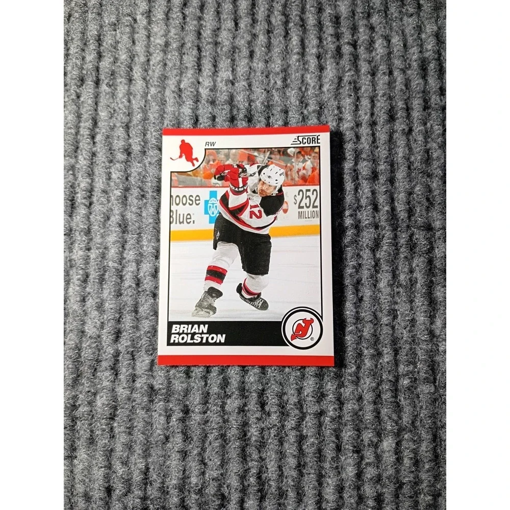 2010 Score New Jersey Devils Brian Rolston Hockey Card #296